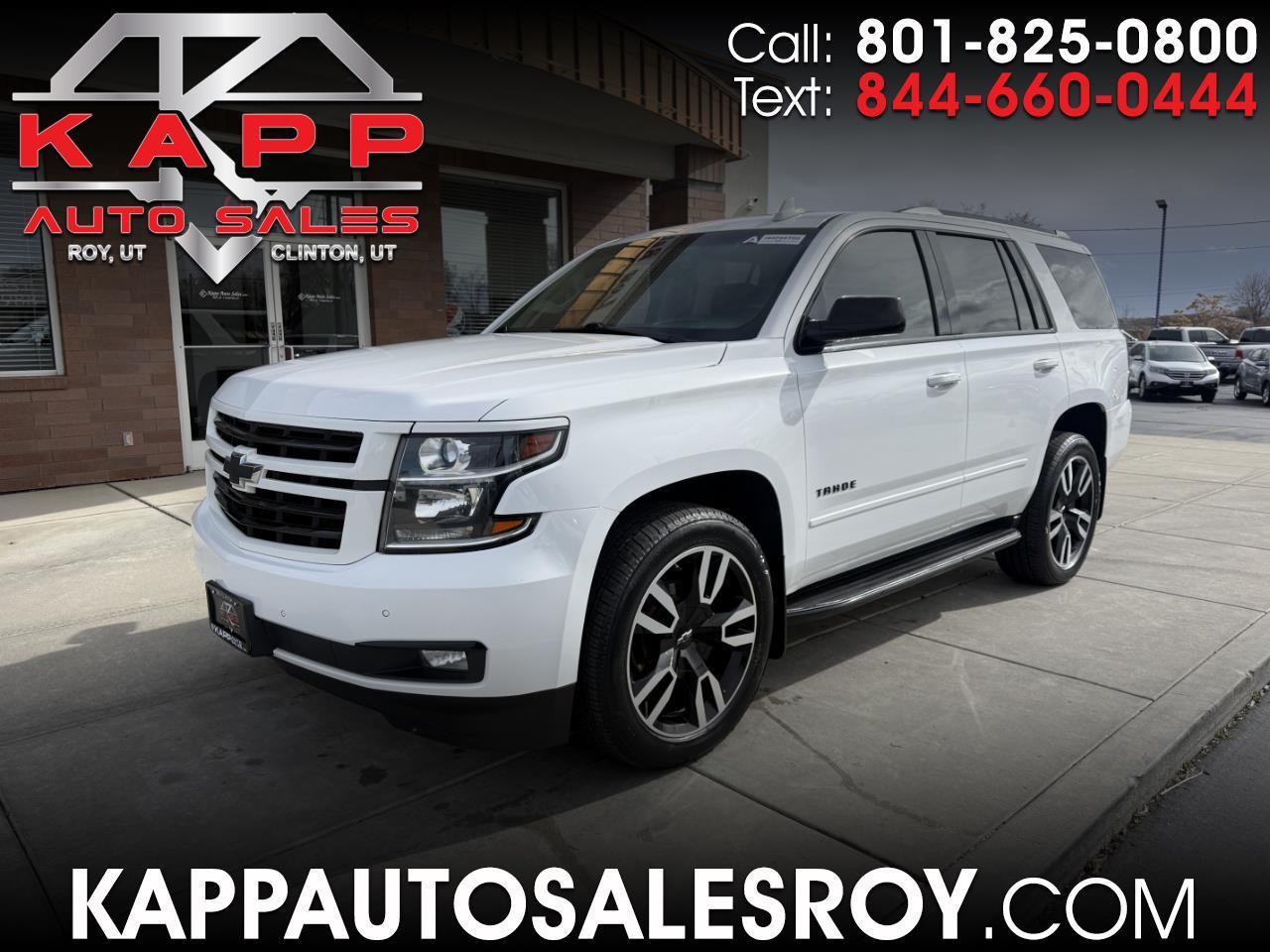 2018 Chevrolet Tahoe 4WD 4dr Premier