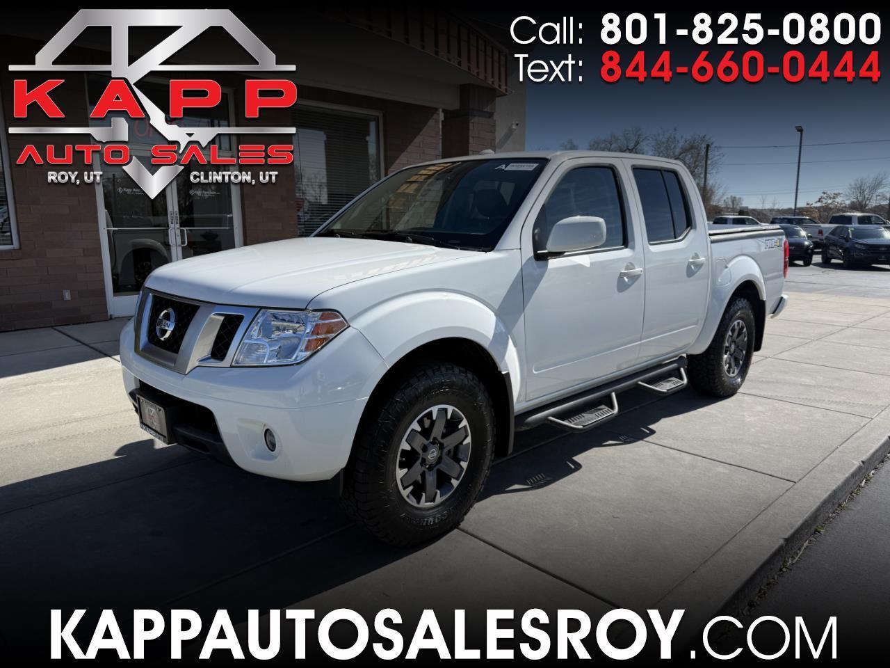 Nissan Frontier Crew Cab 4x4 PRO-4X Auto 2017