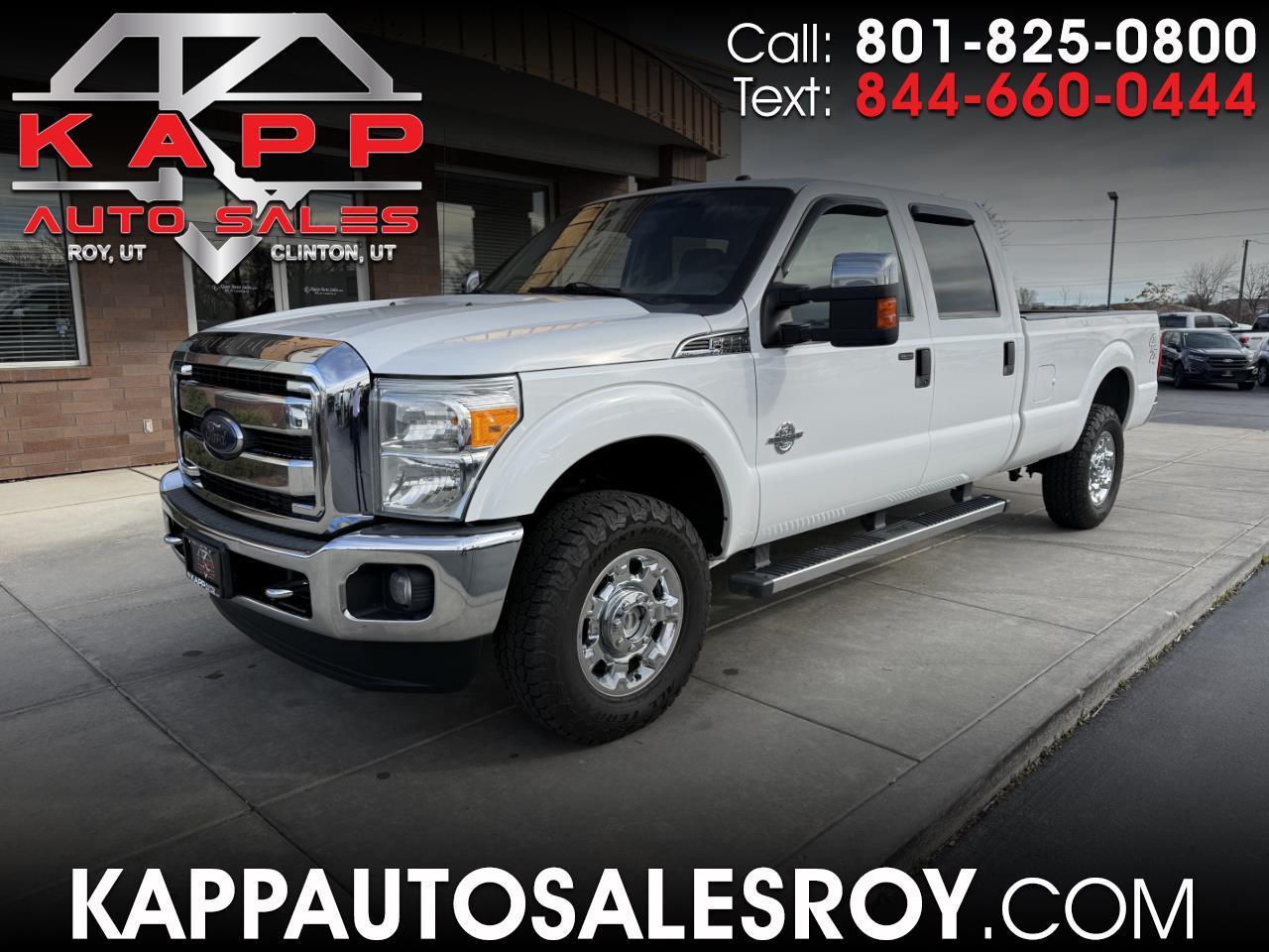 Ford Super Duty F-350 SRW 4WD Crew Cab 172" XLT 2012