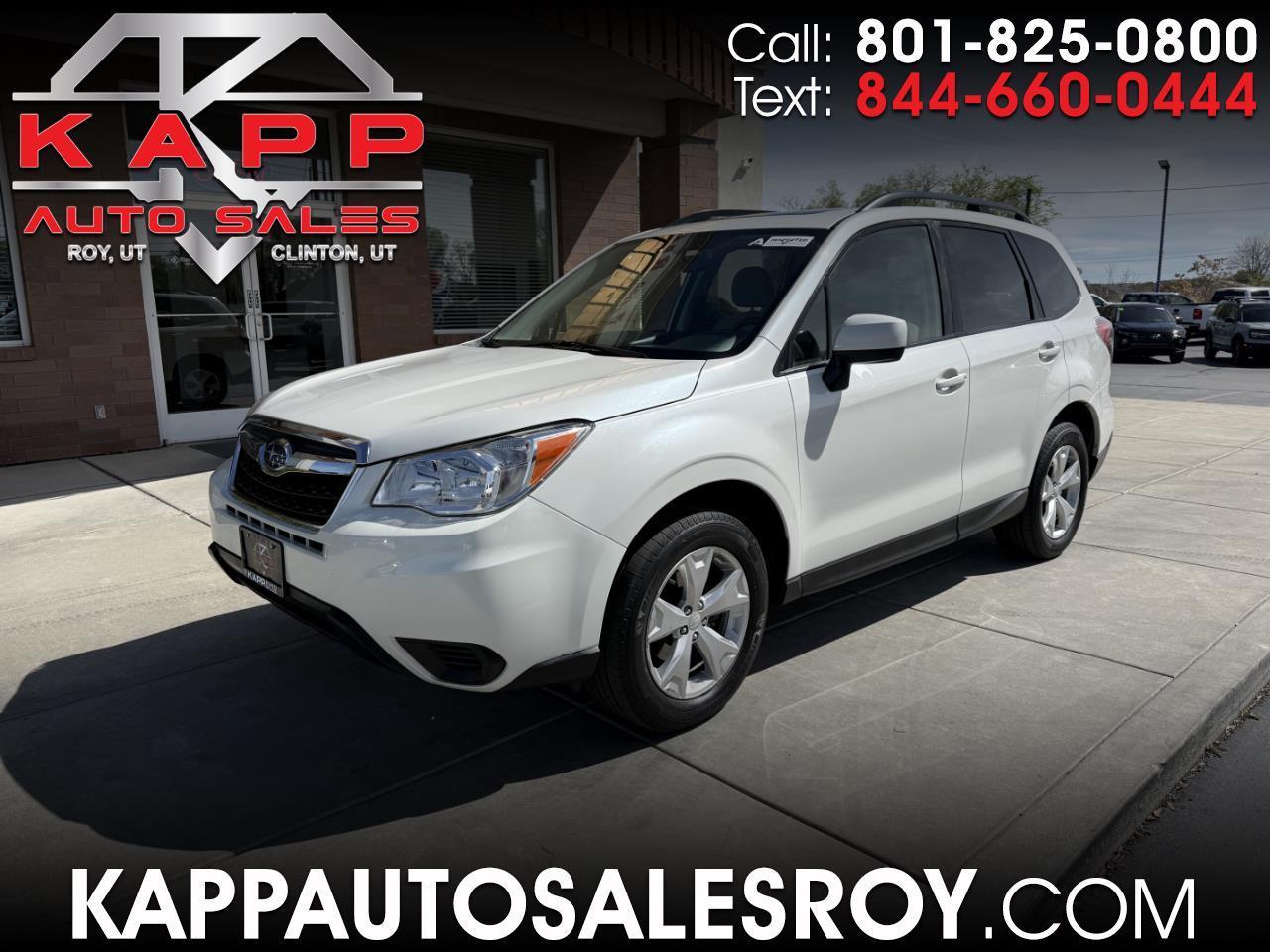 Subaru Forester 4dr CVT 2.5i Premium PZEV 2016