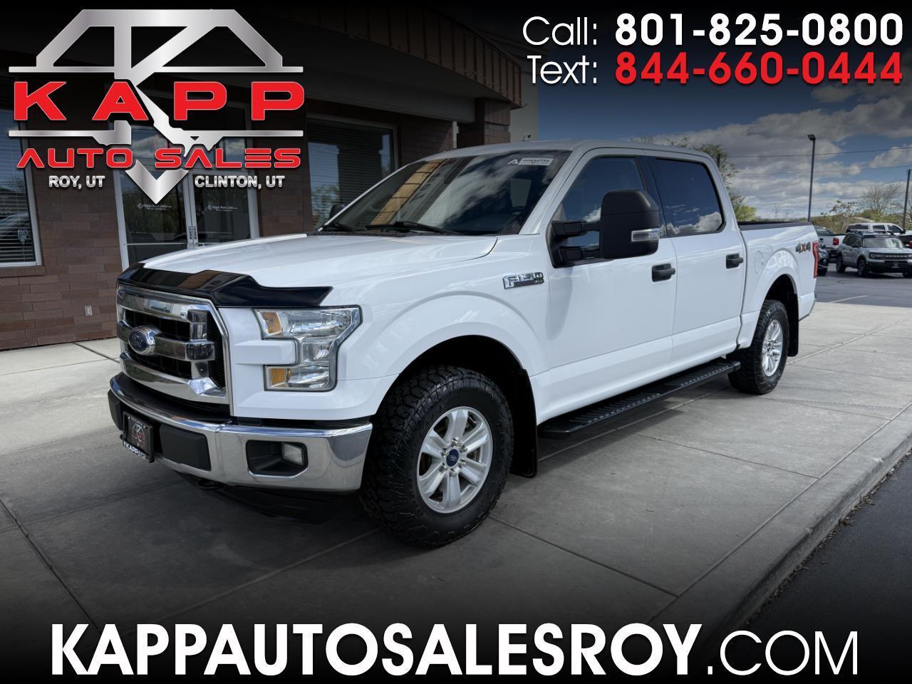 2015 Ford F-150 4WD SuperCrew 145" XLT