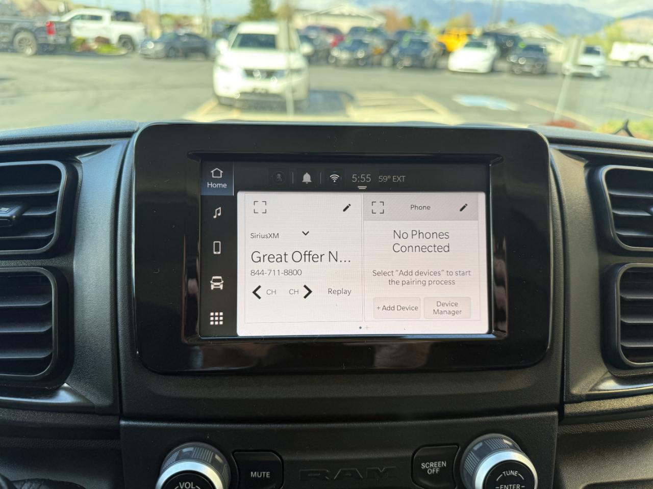 RAM ProMaster Cargo Van Tradesman 2500 High Roof 159" WB w/Pass Seat 2024