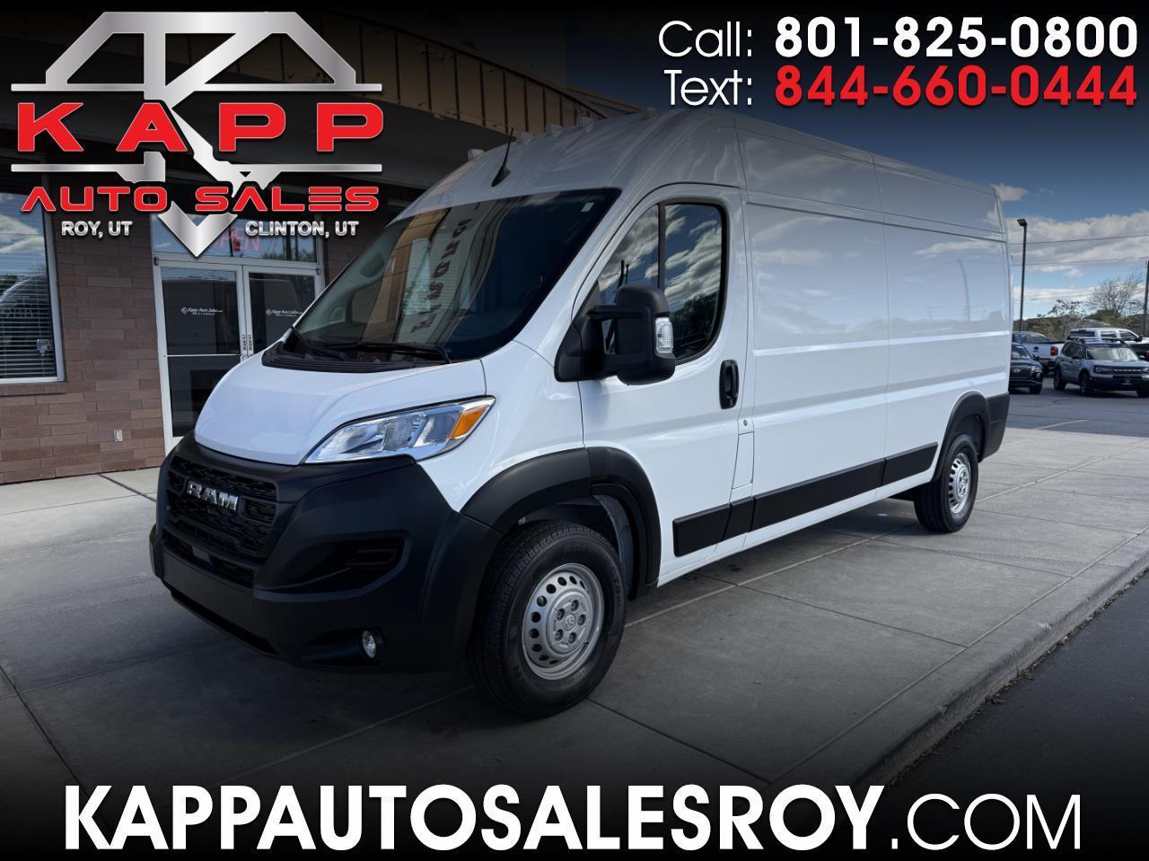 2025 RAM ProMaster Cargo Van Tradesman 3500 High Roof 159" WB w/Pass Seat