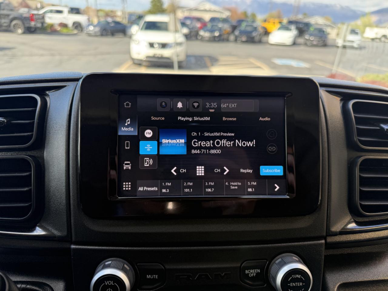 RAM ProMaster Cargo Van Tradesman 3500 High Roof 159" WB w/Pass Seat 2025