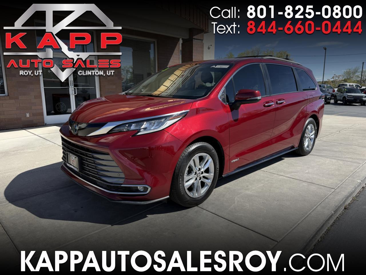 Toyota Sienna Limited FWD 7-Passenger (Natl) 2021