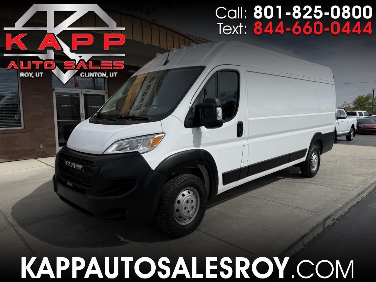 RAM ProMaster Cargo Van 3500 High Roof 159" WB EXT 2023