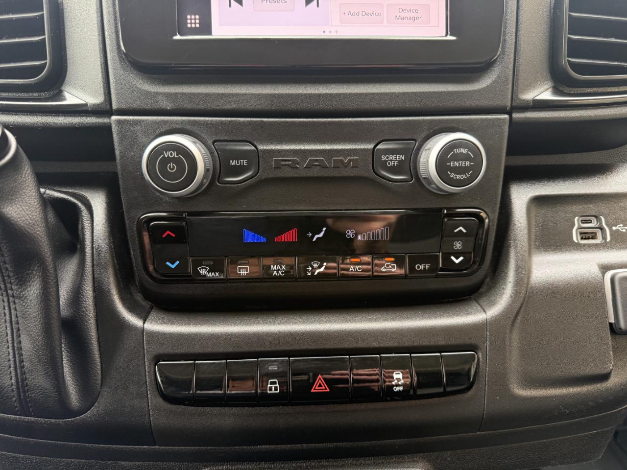 RAM ProMaster Cargo Van Tradesman 3500 High Roof 159" WB w/Pass Seat 2025