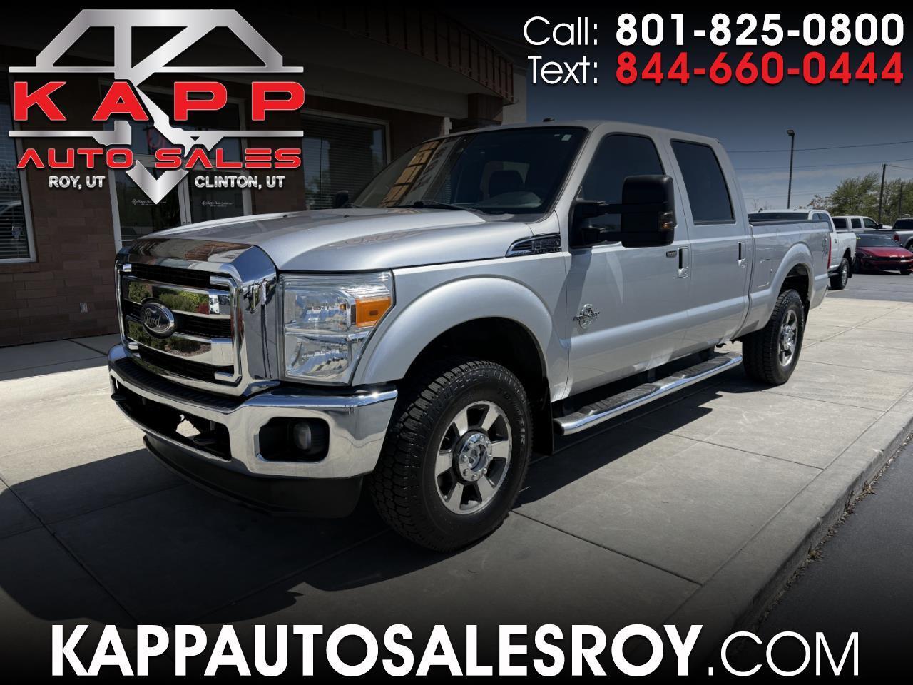 Ford Super Duty F-250 SRW 4WD Crew Cab 156" Lariat 2011