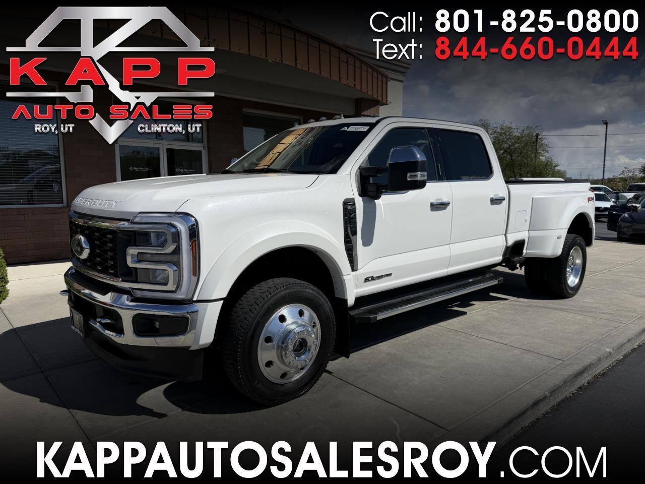 Ford Super Duty F-450 DRW Lariat 4WD Crew Cab 8' Box 2024
