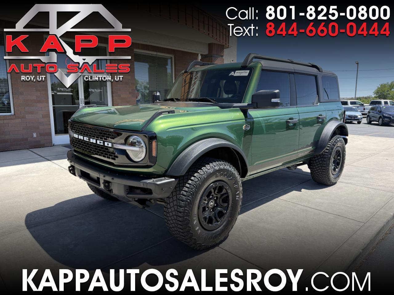 2023 Ford Bronco Wildtrak 4 Door Advanced 4x4