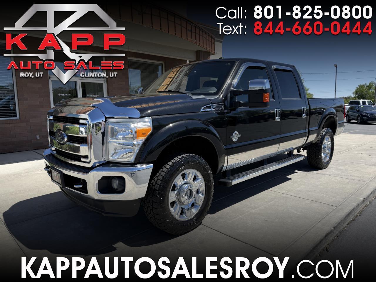 Ford Super Duty F-350 SRW 4WD Crew Cab 156" Lariat 2012