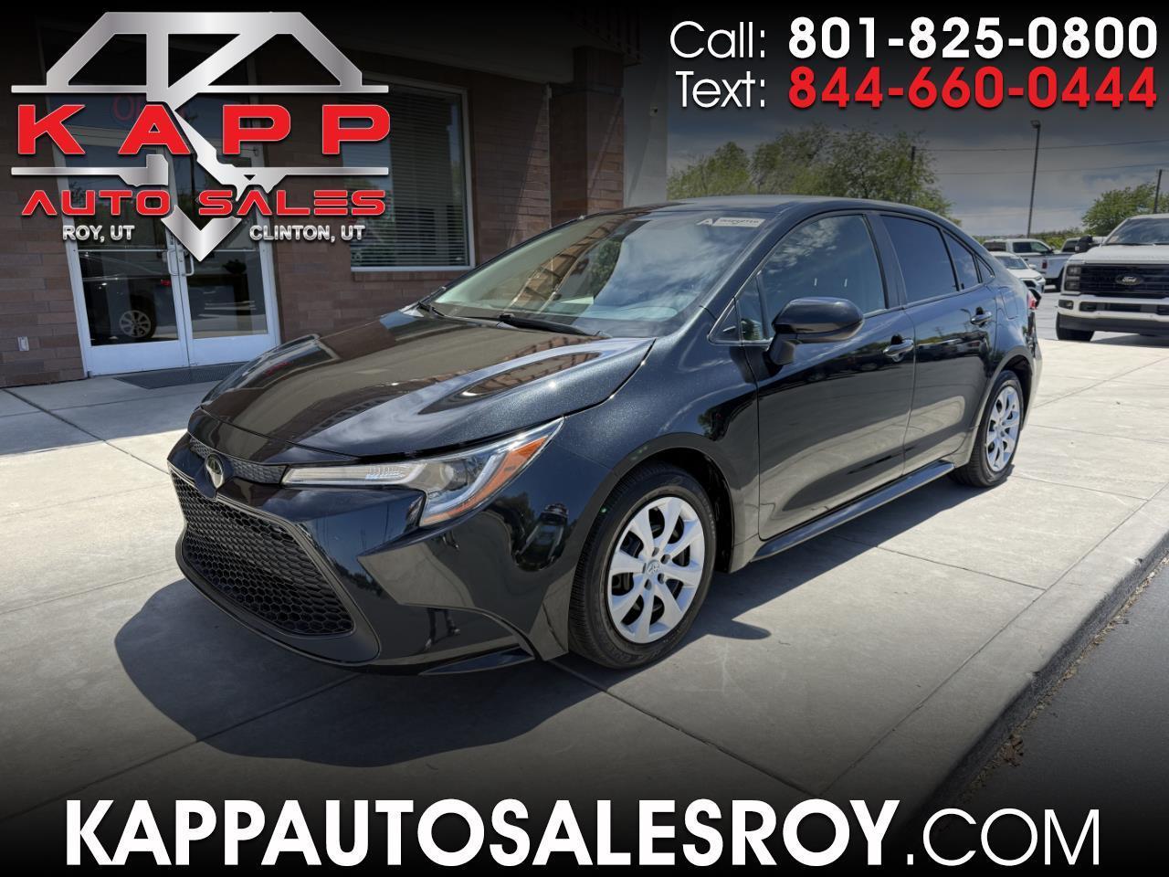 Toyota Corolla LE CVT (Natl) 2022