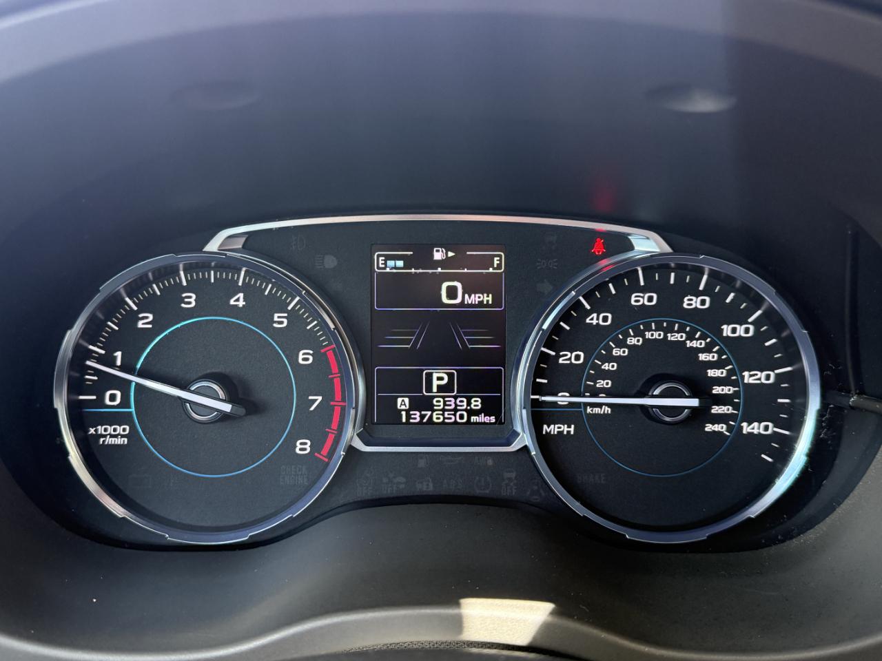 Subaru Forester 2.5i Touring CVT 2017