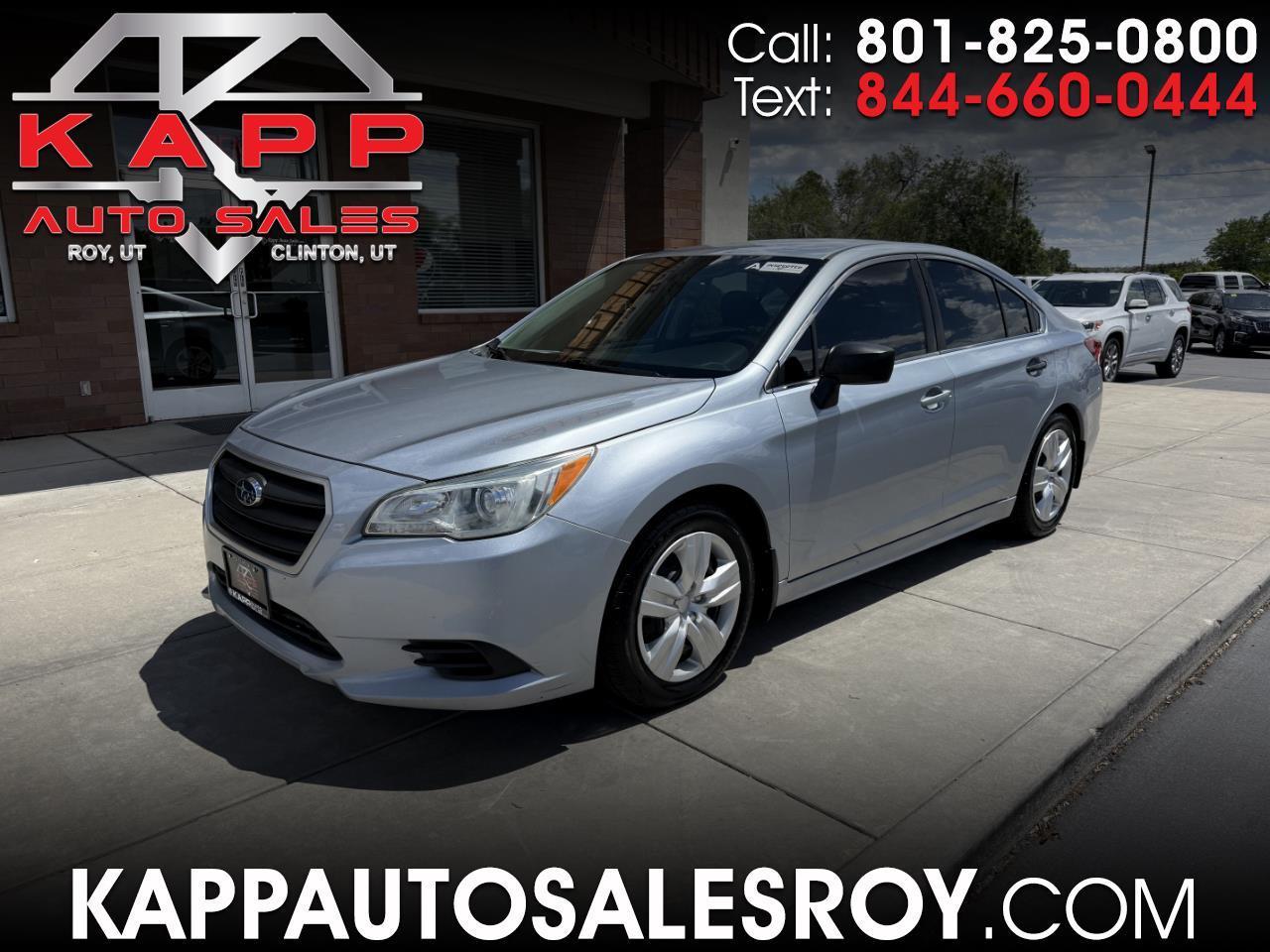 Subaru Legacy 4dr Sdn 2.5i 2015