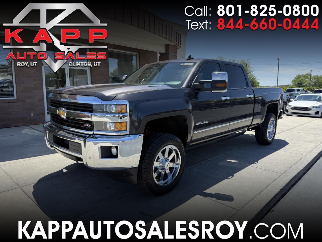Chevrolet Silverado 3500HD Built After Aug 14 4WD Crew Cab 153.7" LTZ 2015