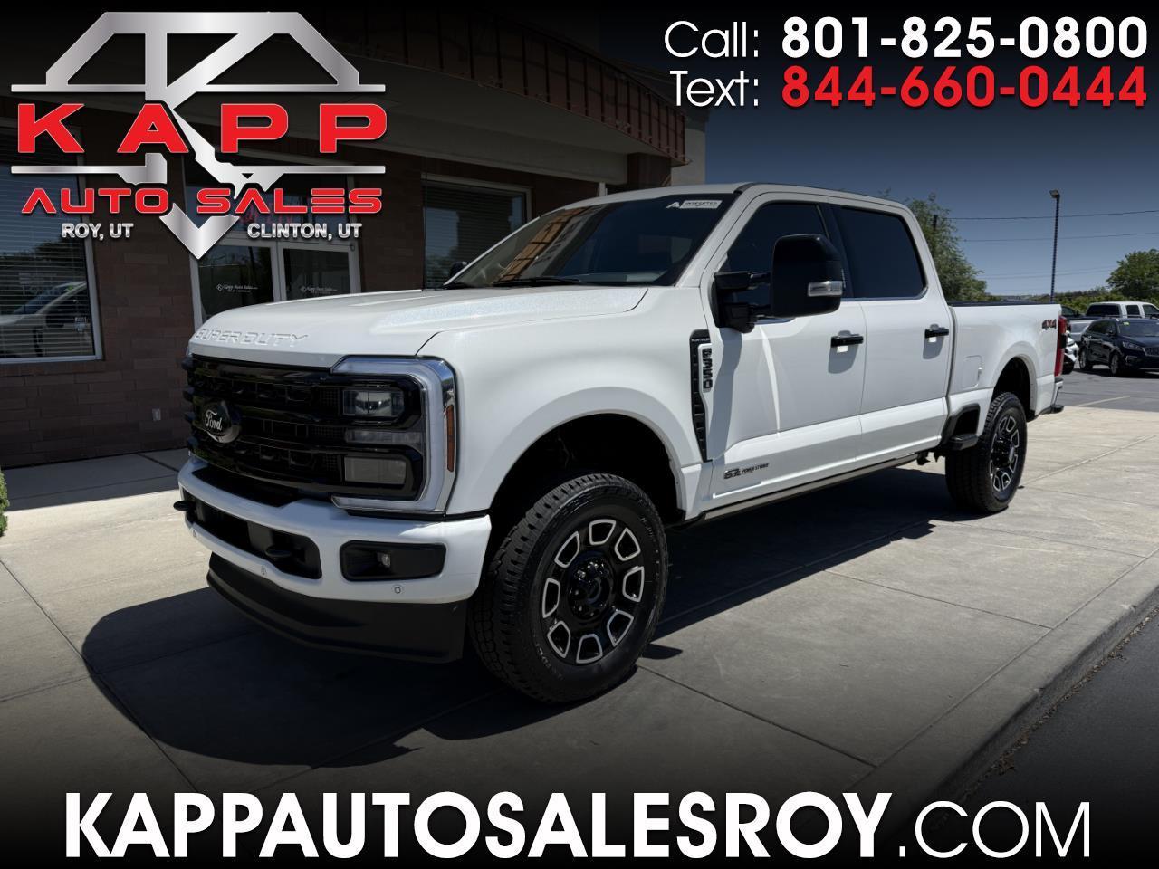 Ford Super Duty F-350 SRW Platinum 4WD Crew Cab 6.75' Box 2024