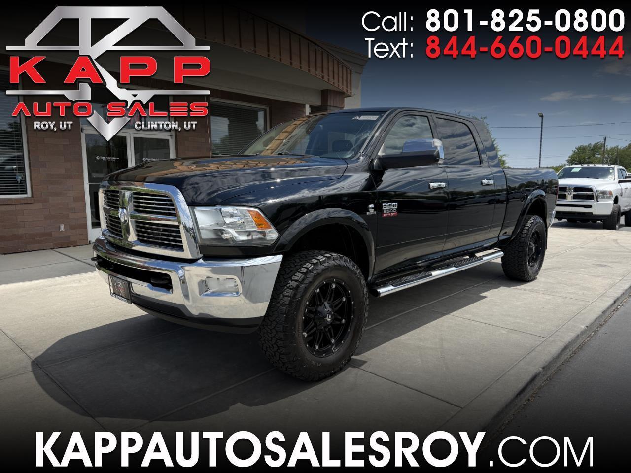 RAM 3500 4WD Mega Cab 160.5" Laramie 2012