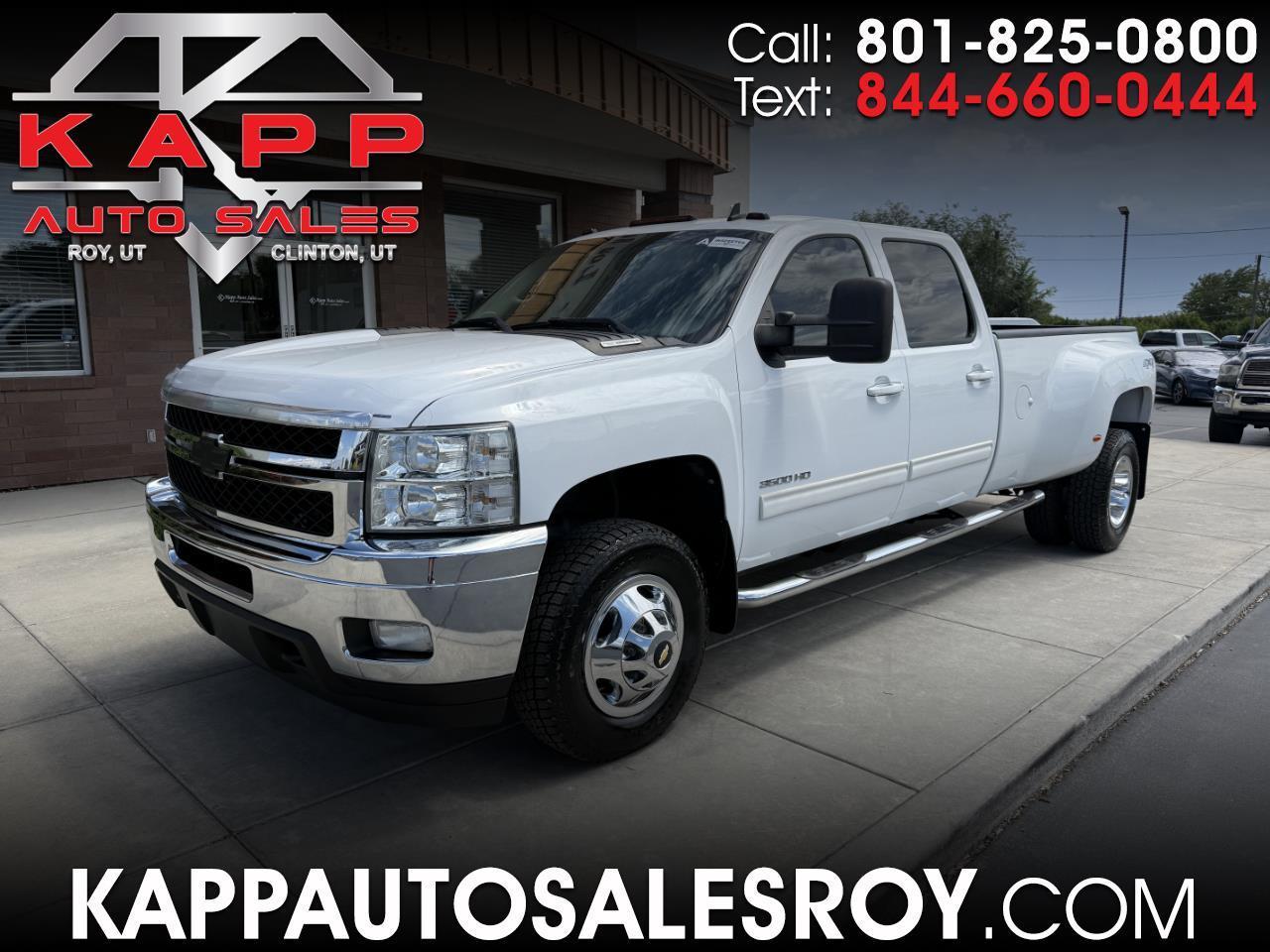 2011 Chevrolet Silverado 3500HD 4WD Crew Cab 167.7" DRW LTZ