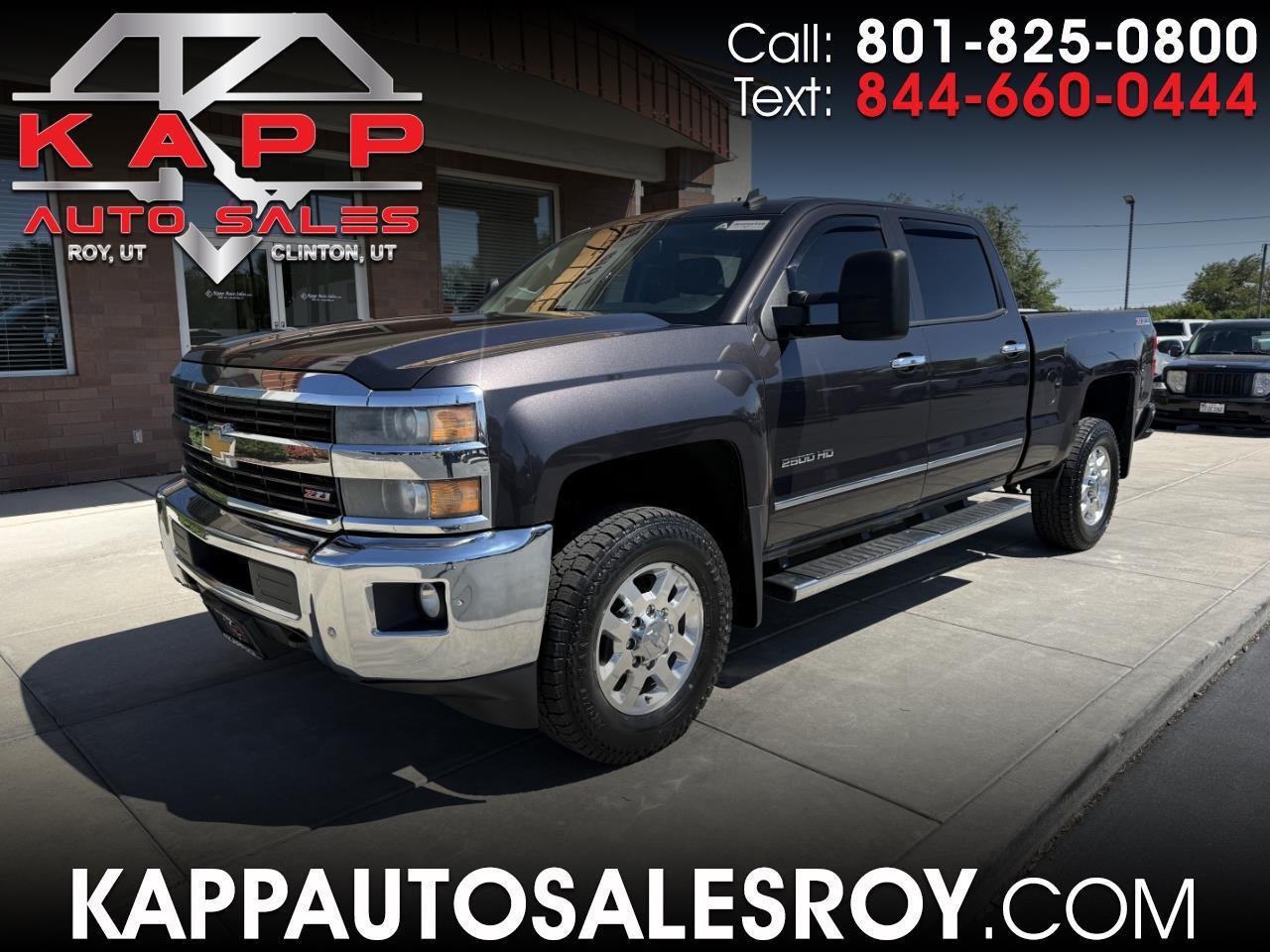 Chevrolet Silverado 2500HD 4WD Crew Cab 153.7" LTZ 2015