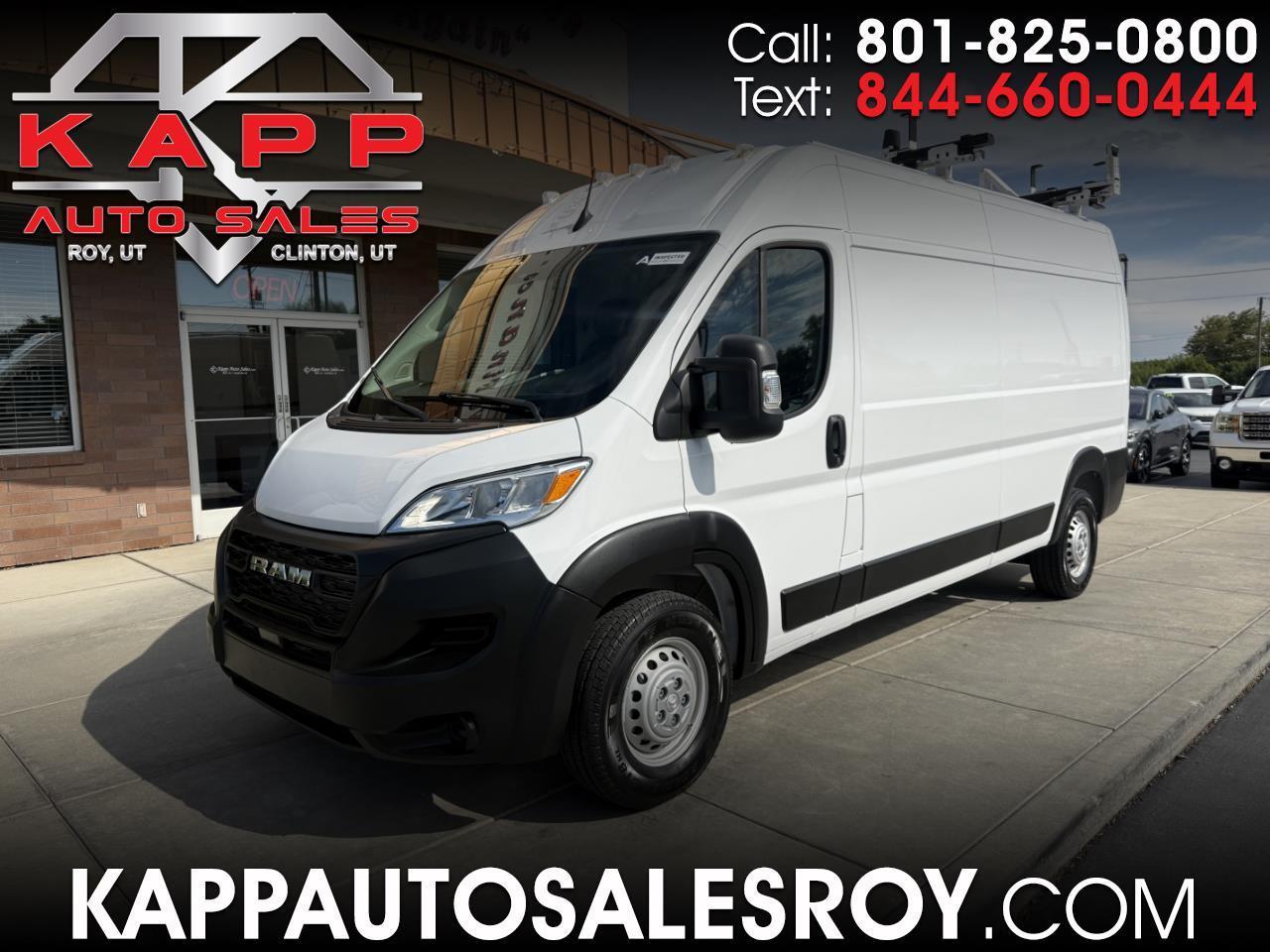 RAM ProMaster Cargo Van Tradesman 2500 High Roof 159" WB w/Pass Seat 2024