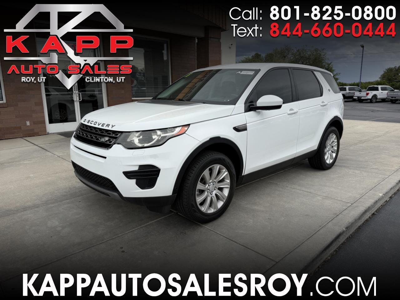 Land Rover Discovery Sport AWD 4dr SE 2016