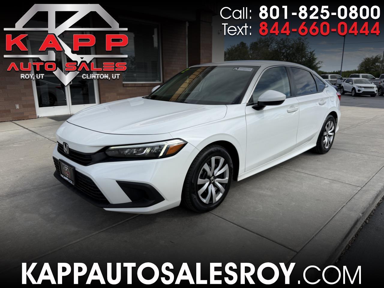 Honda Civic Sedan LX CVT 2022