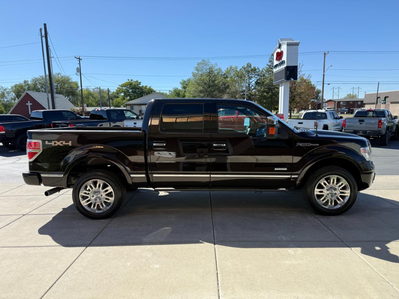 Ford F-150 4WD SuperCrew 145" Platinum 2014