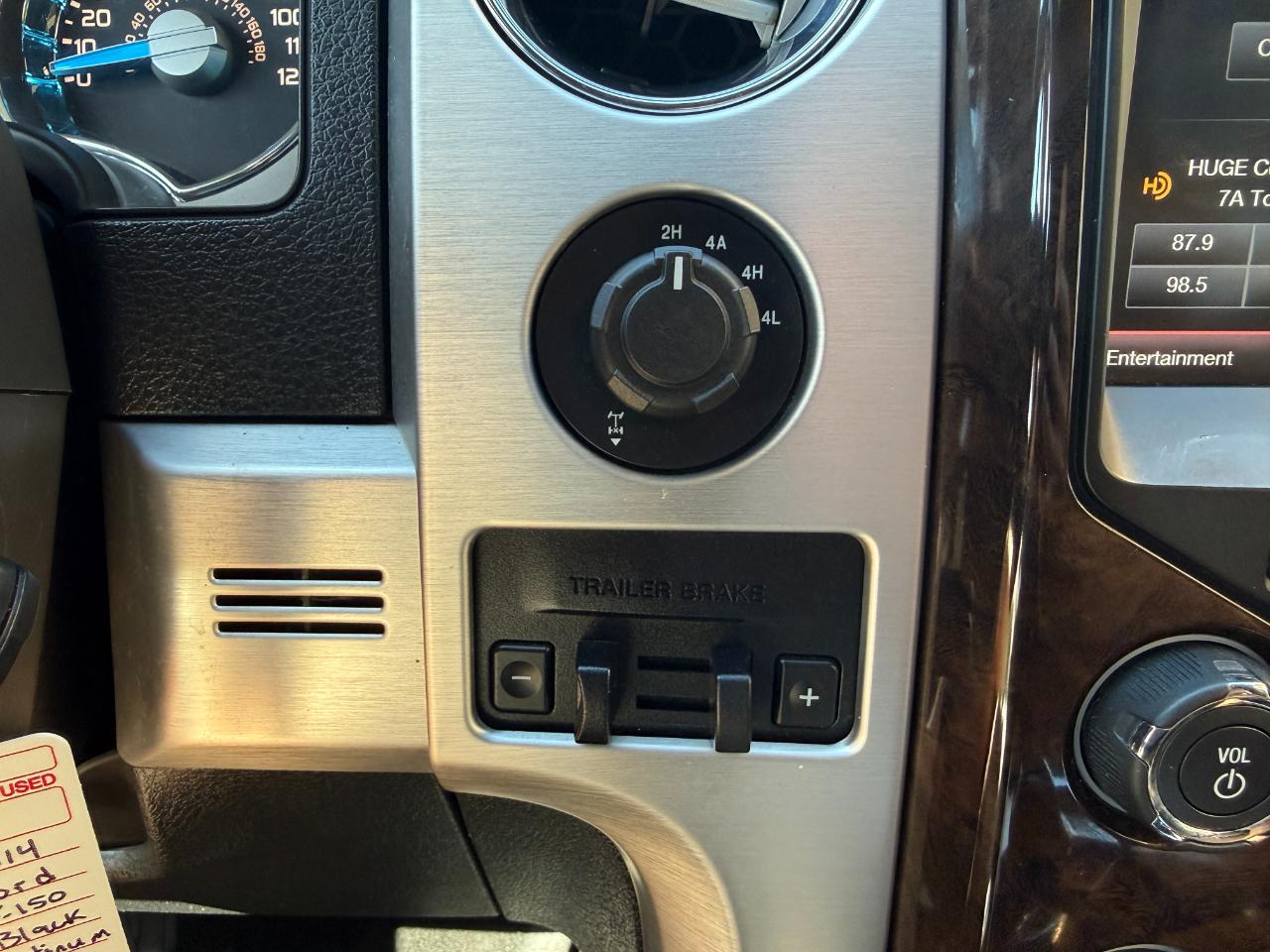 Ford F-150 4WD SuperCrew 145" Platinum 2014