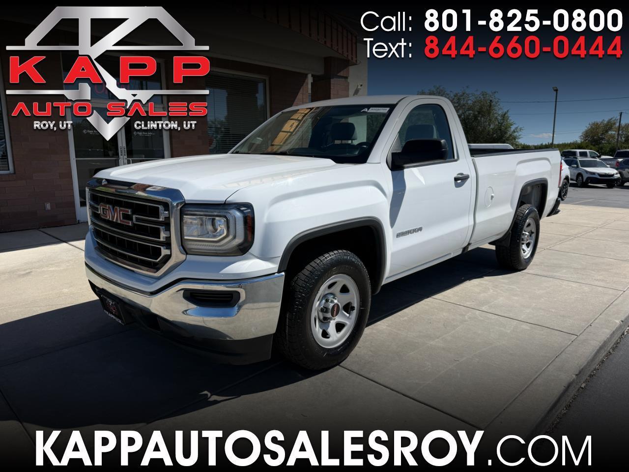 GMC Sierra 1500 2WD Reg Cab 133.0" 2017