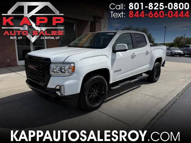 White 2022 GMC Canyon Pickup Truck 4X2 Automatic