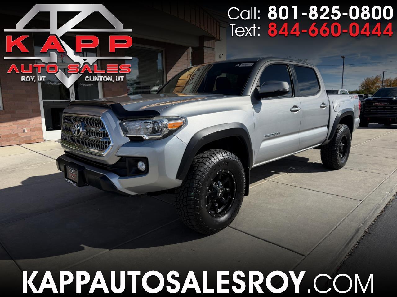 Toyota Tacoma TRD Off Road Double Cab 5' Bed V6 4x4 AT (Natl) 2017