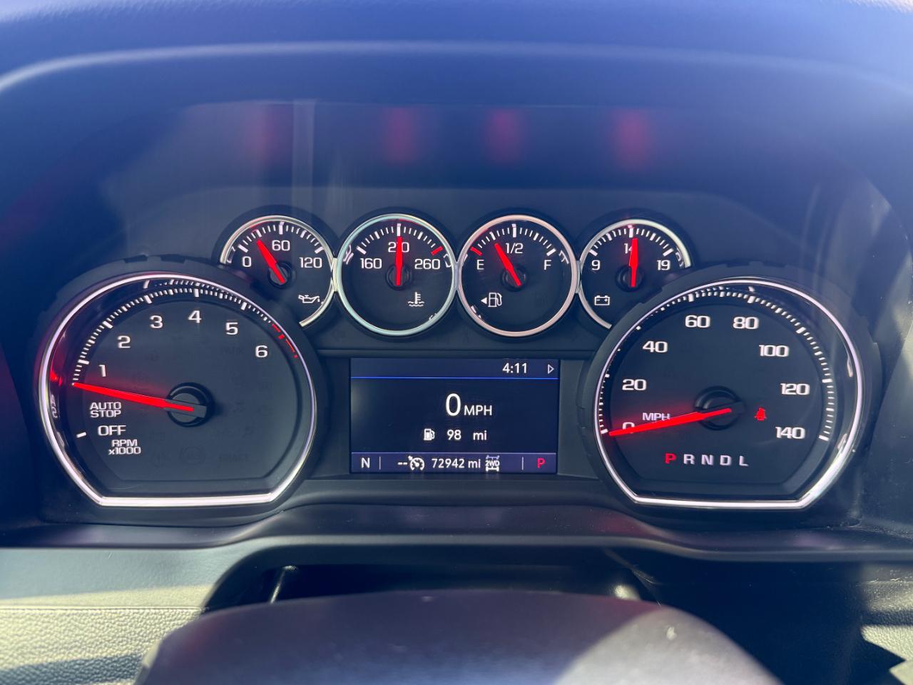 Chevrolet Silverado 1500 4WD Double Cab 147" LT 2019