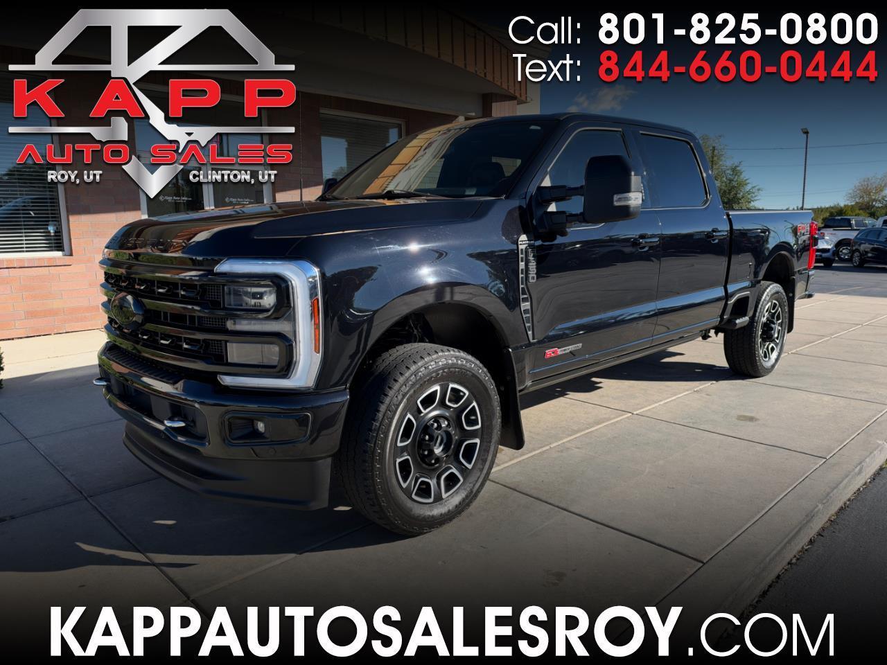 Ford Super Duty F-350 SRW Platinum 4WD Crew Cab 6.75' Box 2024
