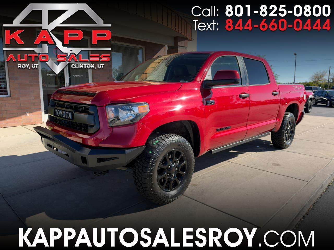 Toyota Tundra 4WD TRD Pro CrewMax 5.5' Bed 5.7L (Natl) 2017