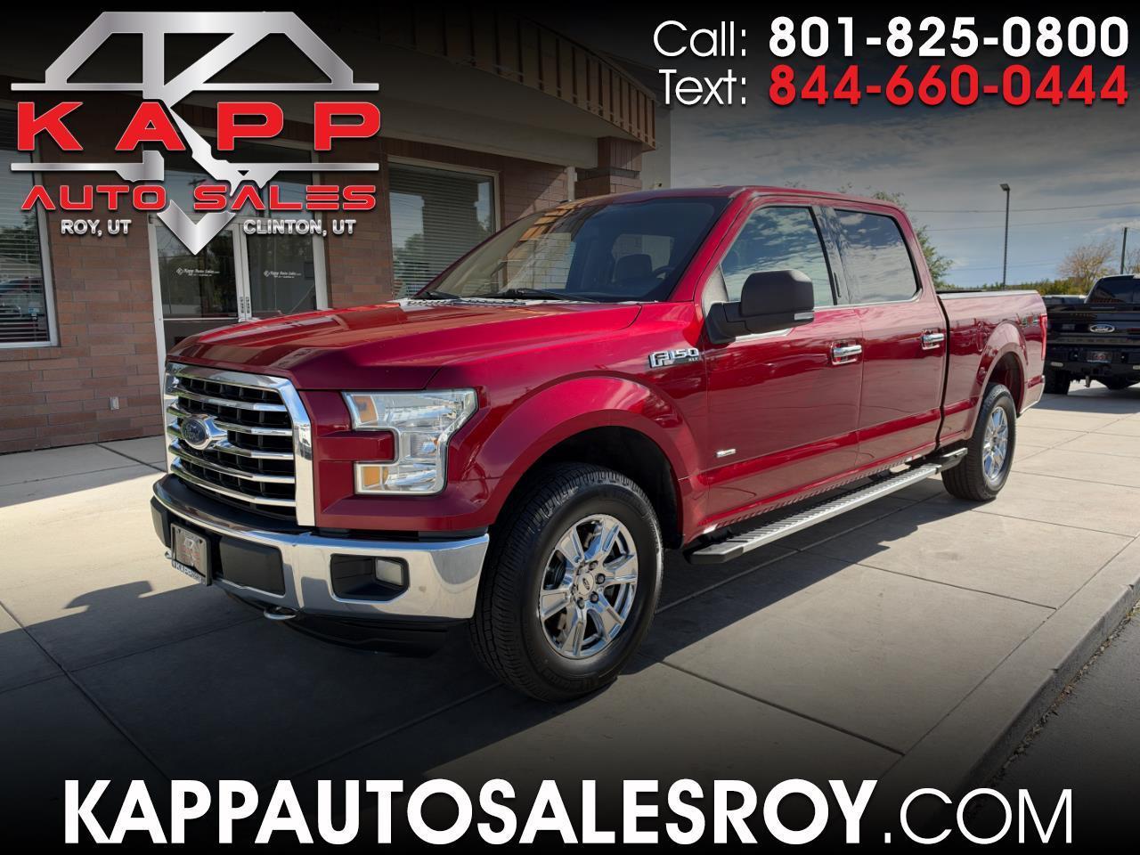 2015 Ford F-150 4WD SuperCrew 157" XLT