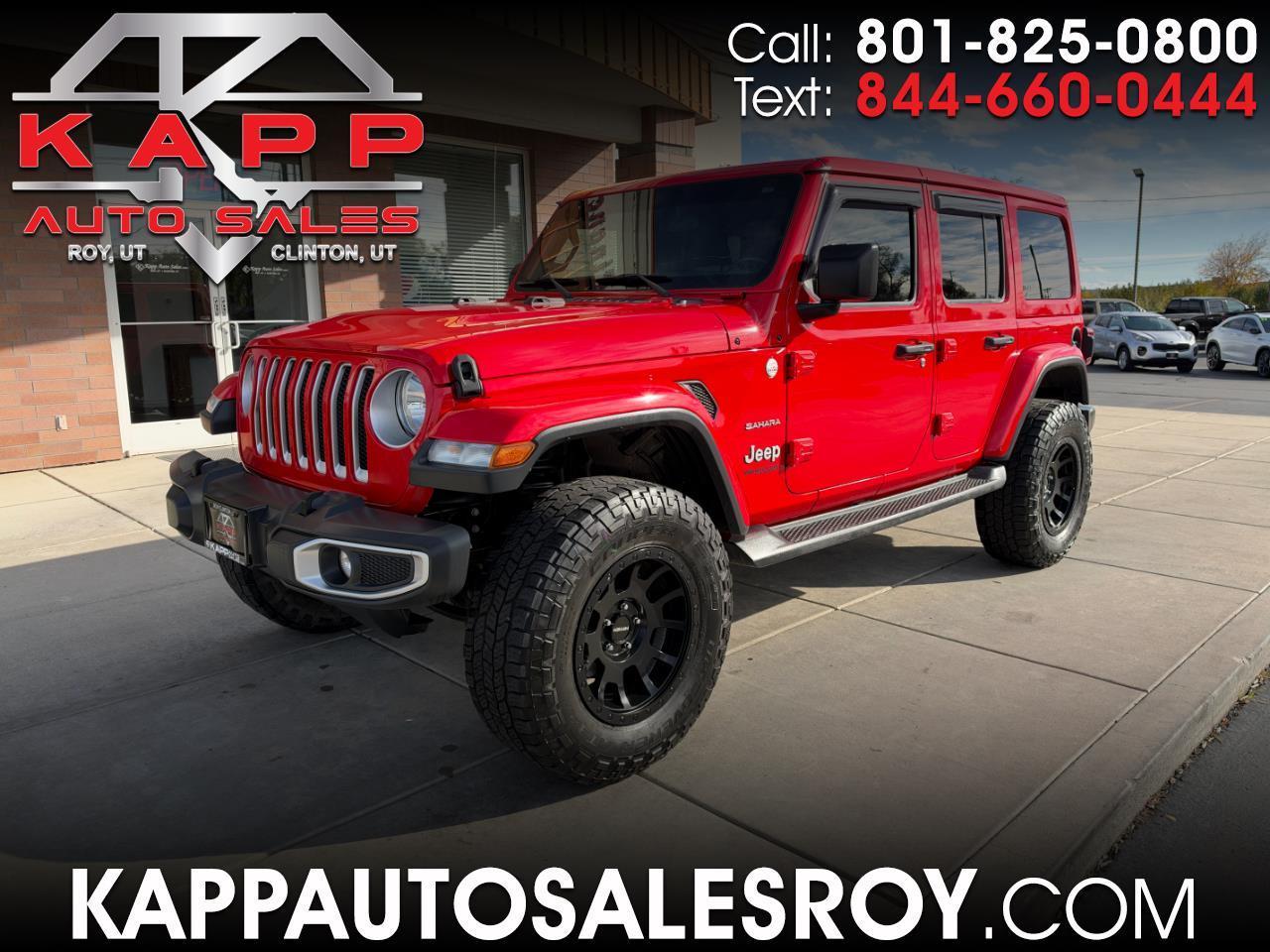 Jeep Wrangler Unlimited Sahara 4x4 2018