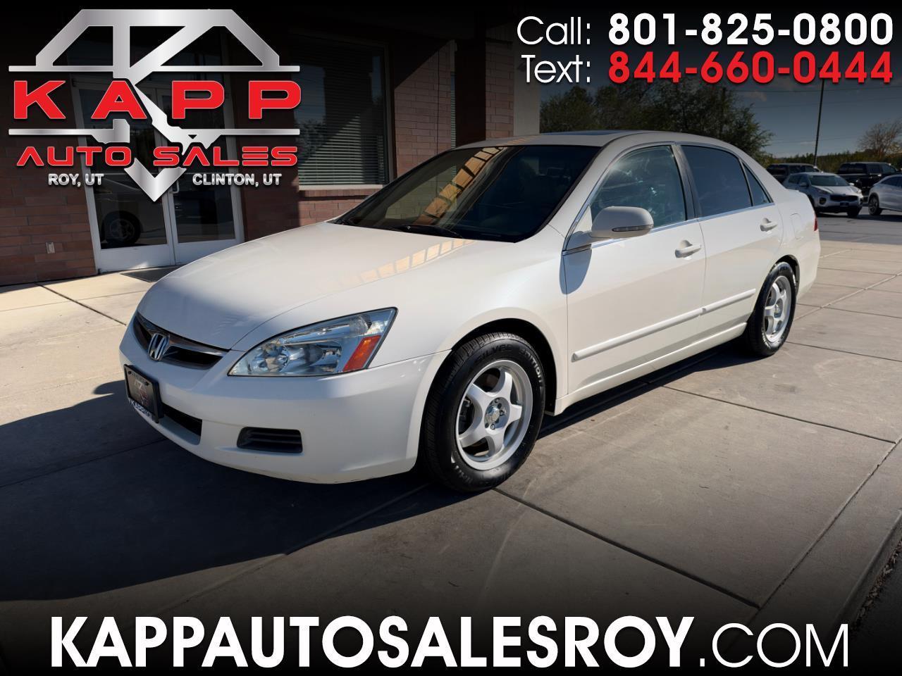 Honda Accord Hybrid 4dr Sdn 2007