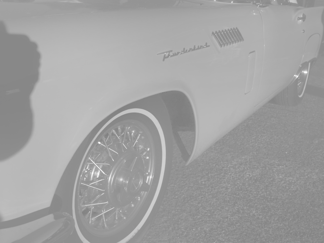 Ford Thunderbird 2dr Conv w/Hardtop Deluxe 1957