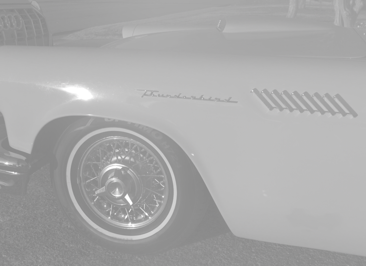 Ford Thunderbird 2dr Conv w/Hardtop Deluxe 1957