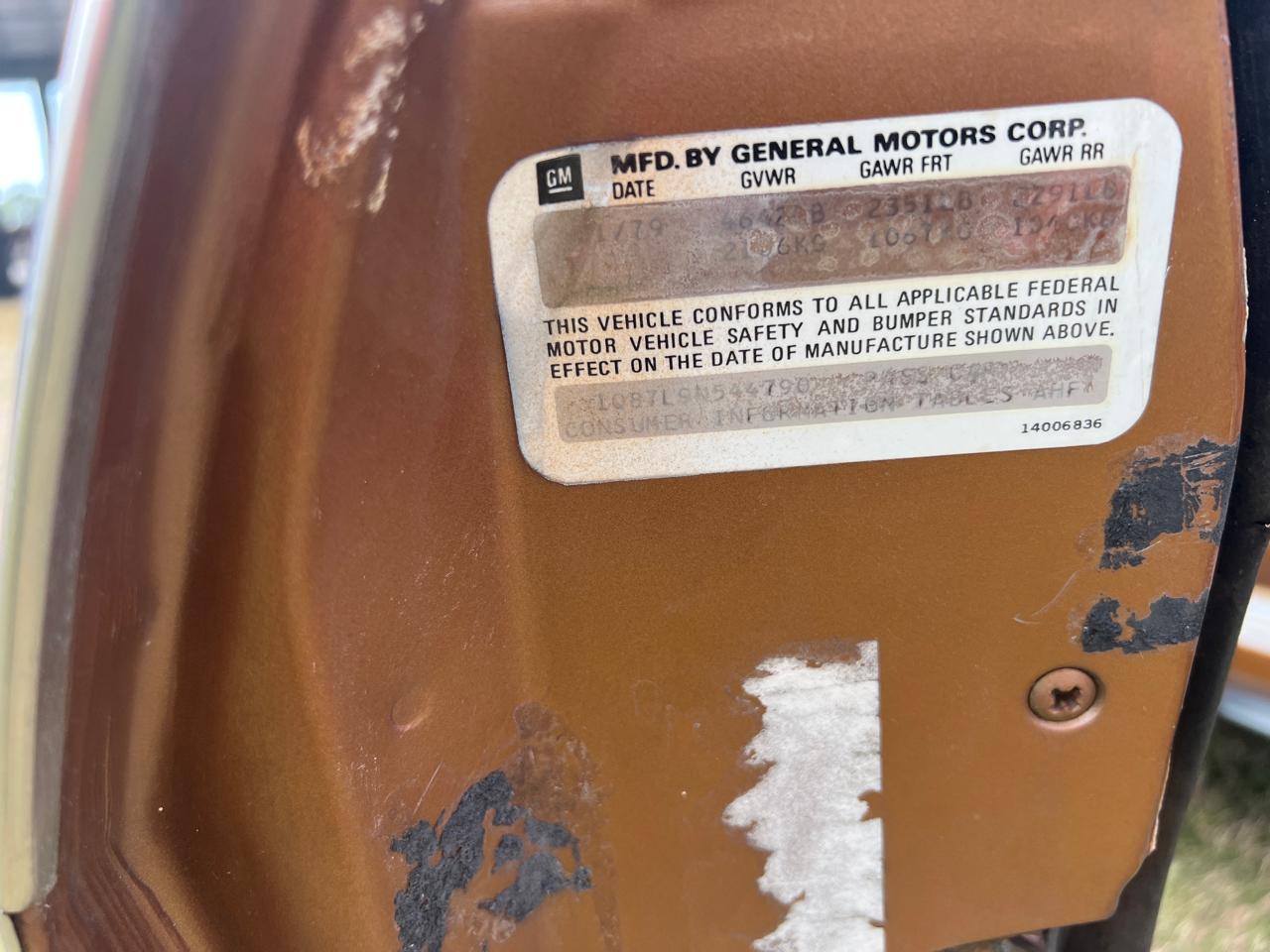 Chevrolet Camaro RS Z-28  1979