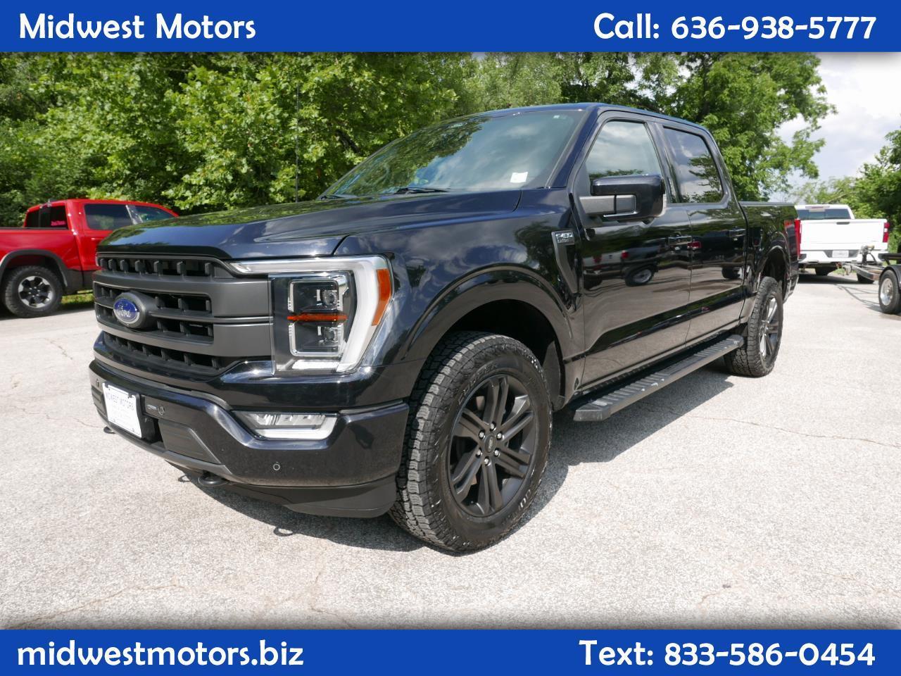 2022 Ford F-150 Lariat SuperCrew Short Bed 4WD