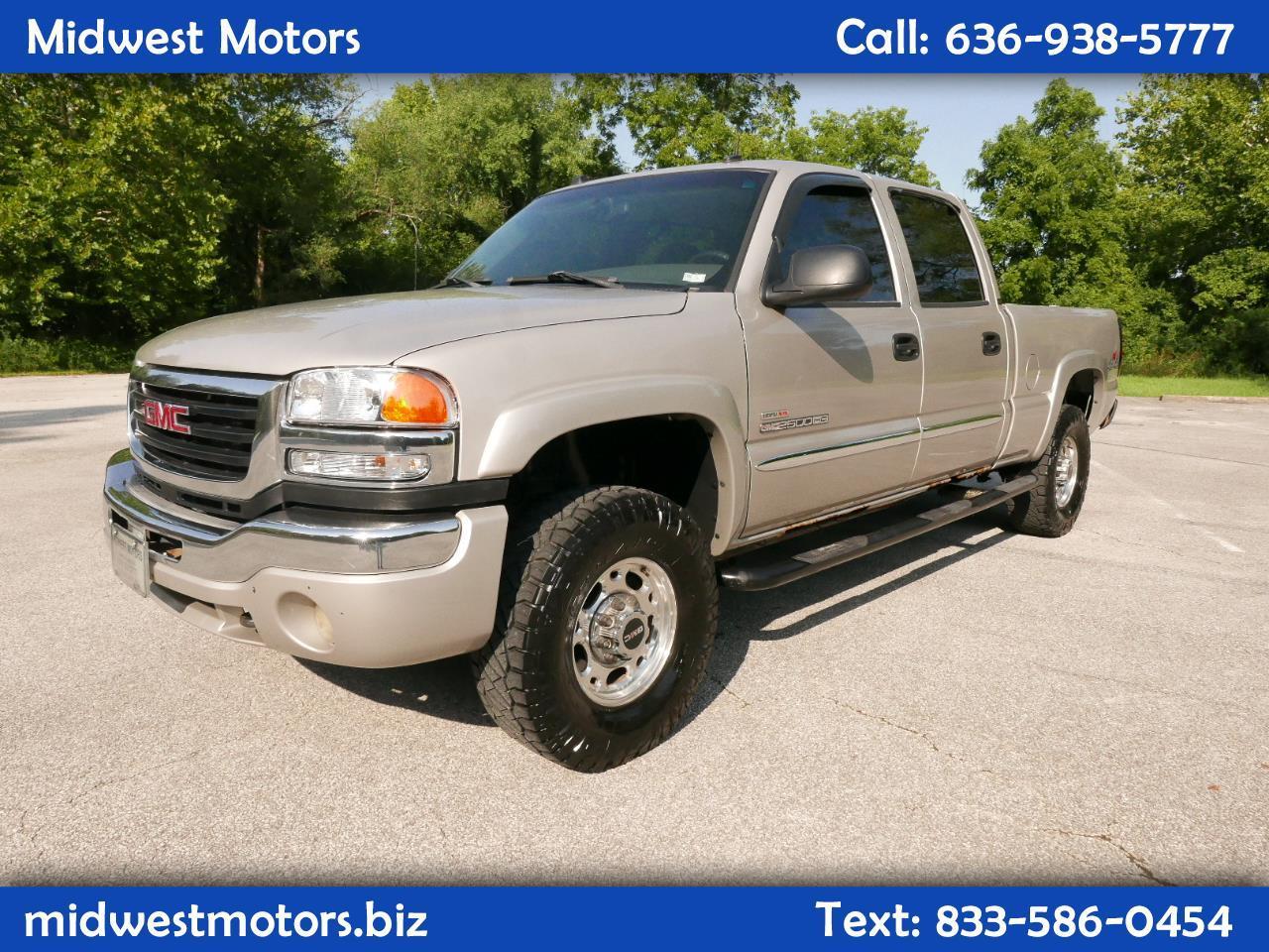 GMC Sierra 2500HD Crew Cab 153" WB 4WD SLT 2004