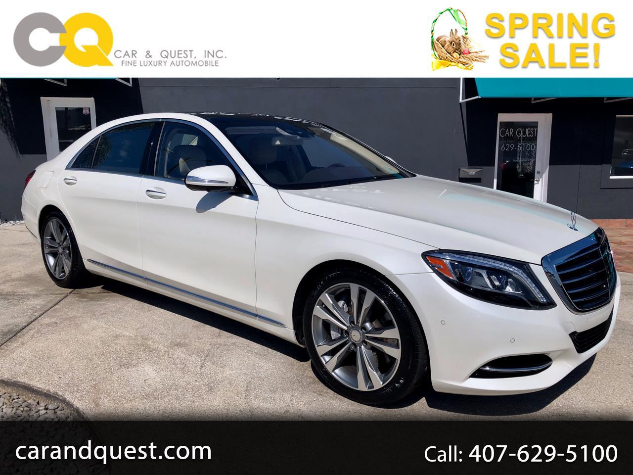 Mercedes-Benz S-Class 4dr Sdn S 550 RWD 2015