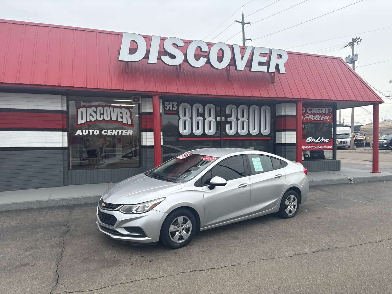 2017 Chevrolet Cruze 4dr Sdn 1.4L LS w/1SB