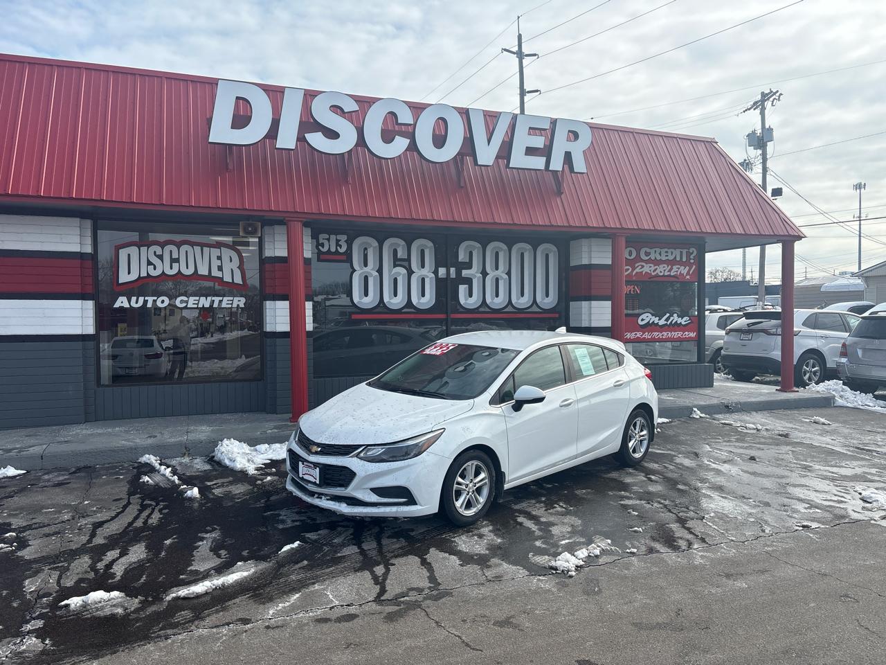 2018 Chevrolet Cruze 4dr HB 1.4L LT w/1SD