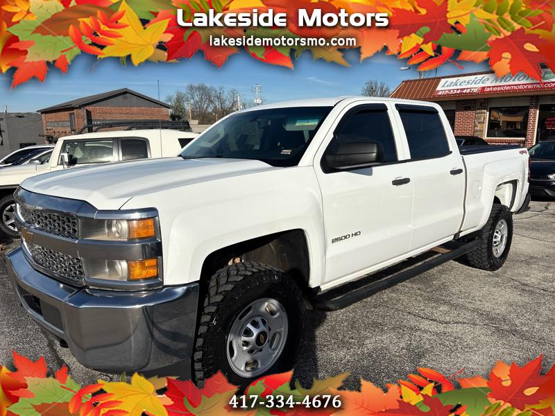2019 Chevrolet Silverado 2500HD 4WD Crew Cab 153.7" Work Truck