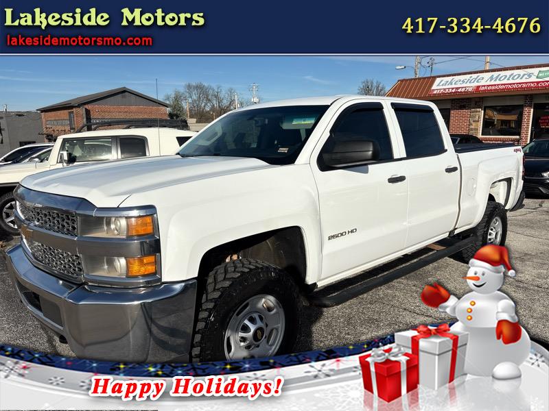2019 Chevrolet Silverado 2500HD 4WD Crew Cab 153.7" Work Truck