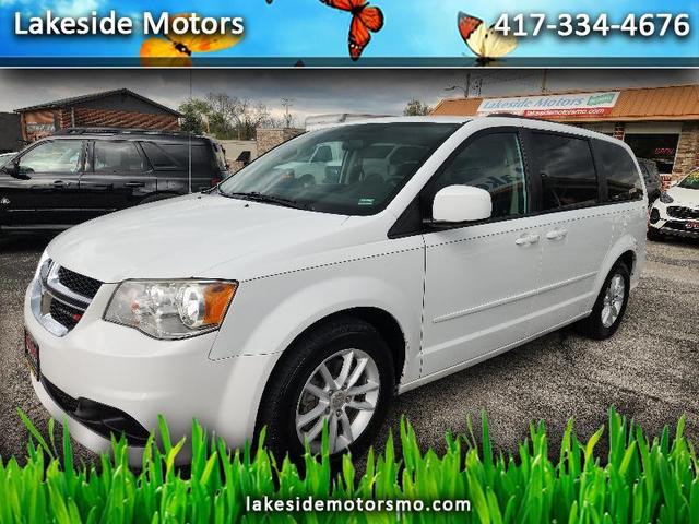 White 2016 Dodge Grand Caravan SXT FWD Minivan Front-Wheel Drive Automatic