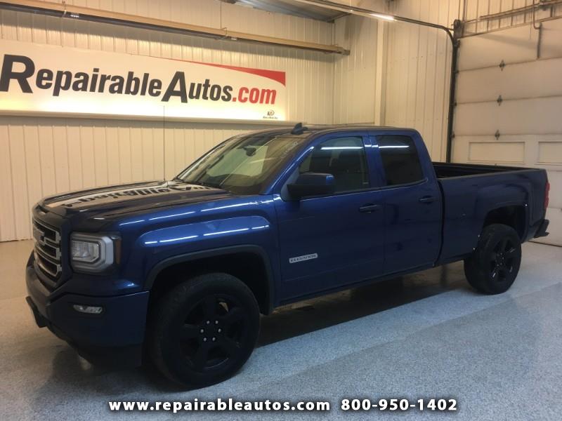 Used 2017 GMC Sierra 1500 4WD Quad Cab Repairable Rear Damage for Sale