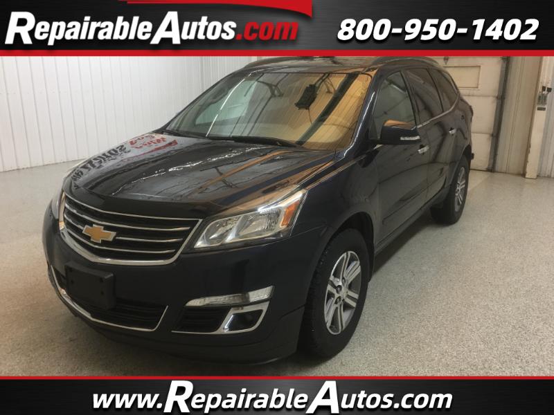 2017 Chevrolet Traverse LT AWD Repairable Hail Damage